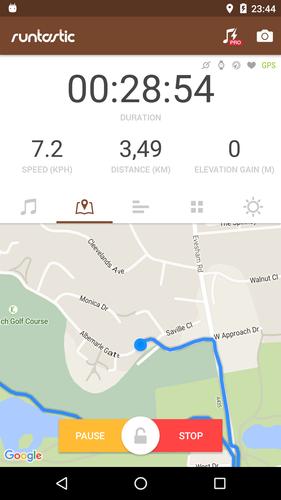 Runtastic Mountain Bike GPS Tracker