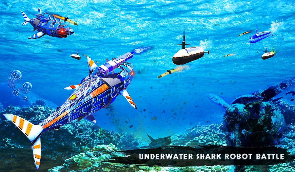 US Police Robot Shark Submarin