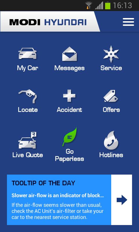 MODI Hyundai Accessbox