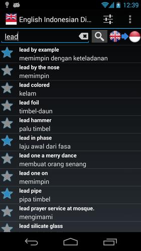 Offline English Bahasa Diction