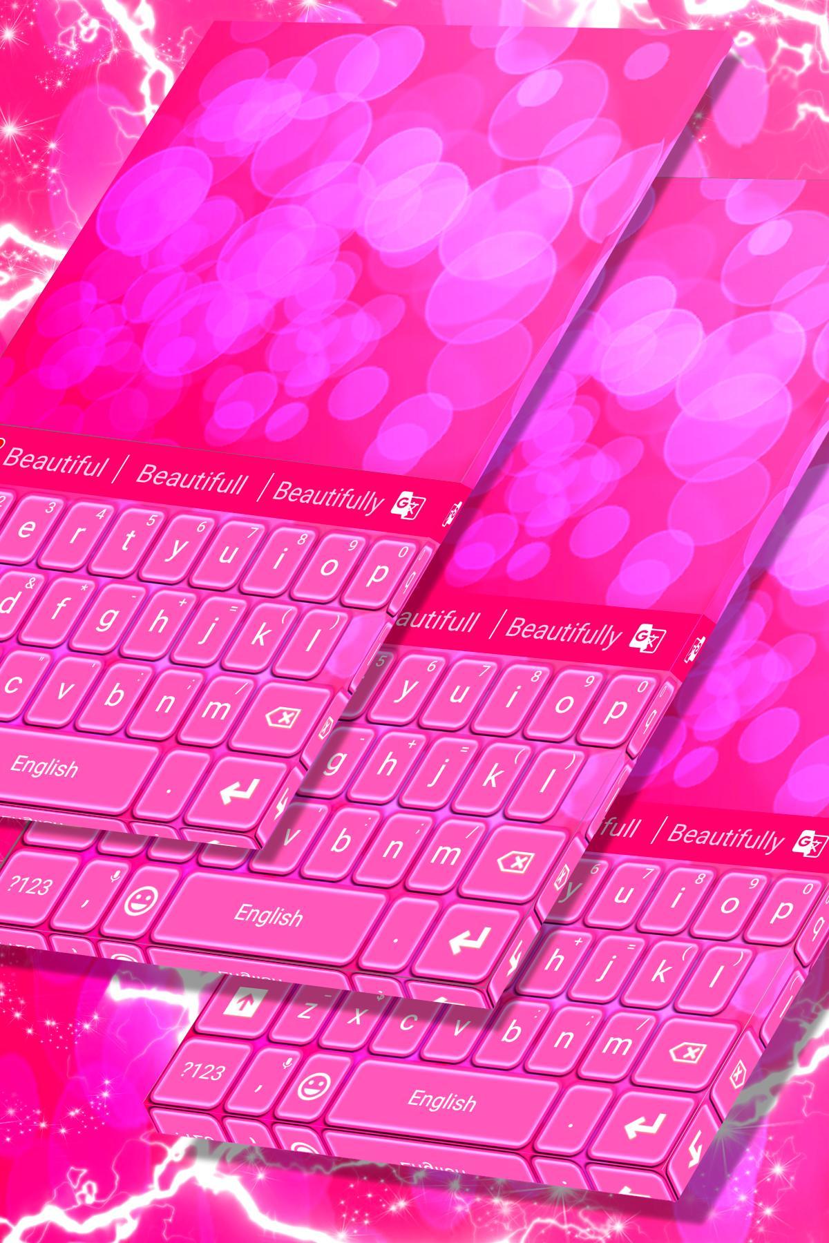 Color Keyboard Pink