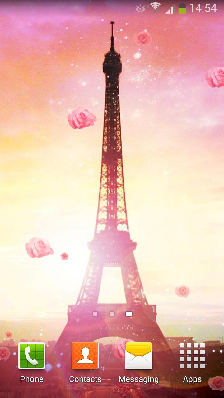 Romantic Paris Live Wallpaper