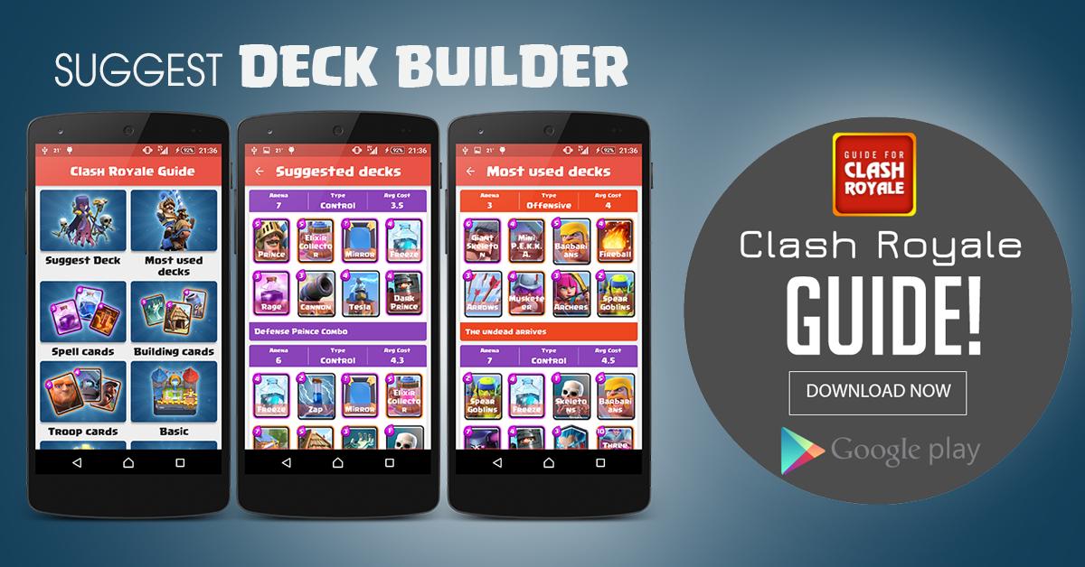 Deck Builder for Clash Royale