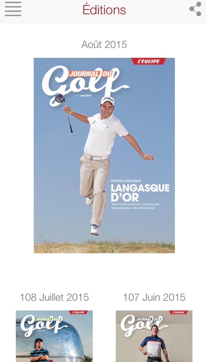 Journal du Golf