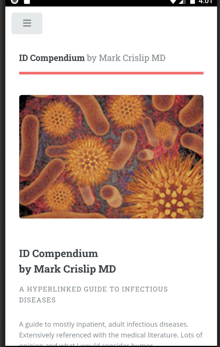 Infectious Disease Compendium