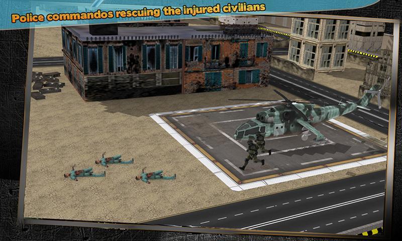 Police Commando: Rescue Ops
