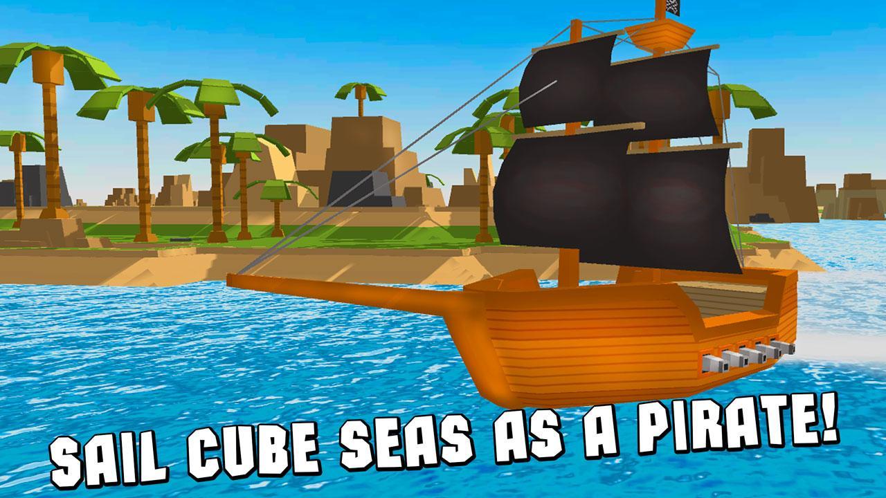 Cube Seas: Pirate Fight 3D