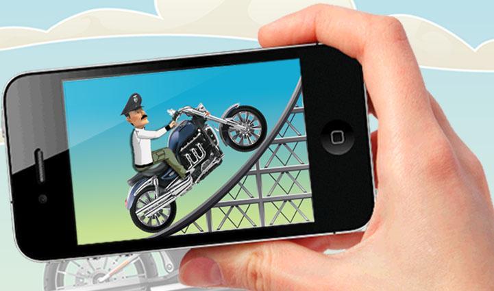 Hill Race Police Motocross