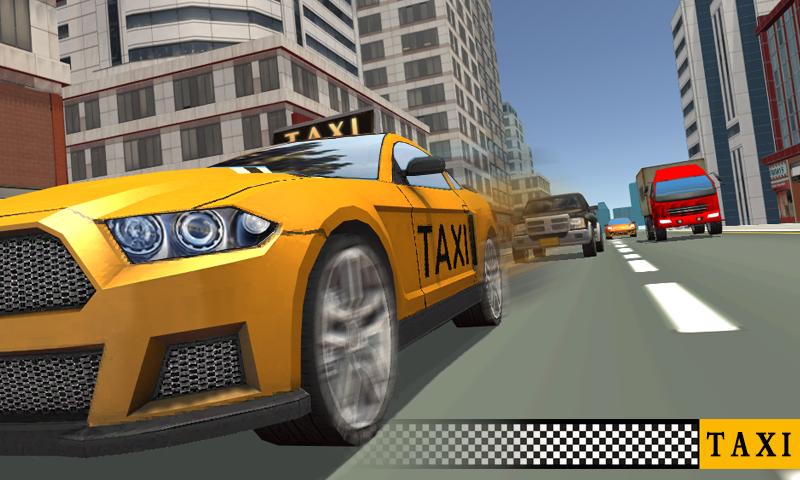 City taxi driving simulator