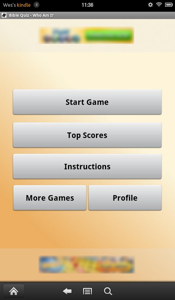 Bible Quiz - Who Am I?