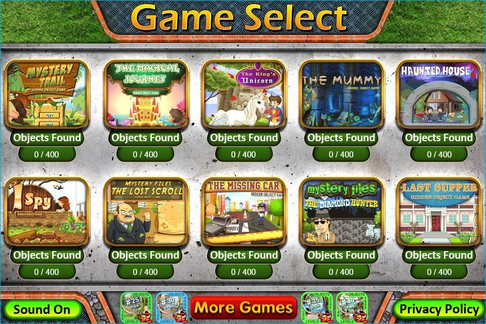 Pack 50 - 10 in 1 Hidden Objec