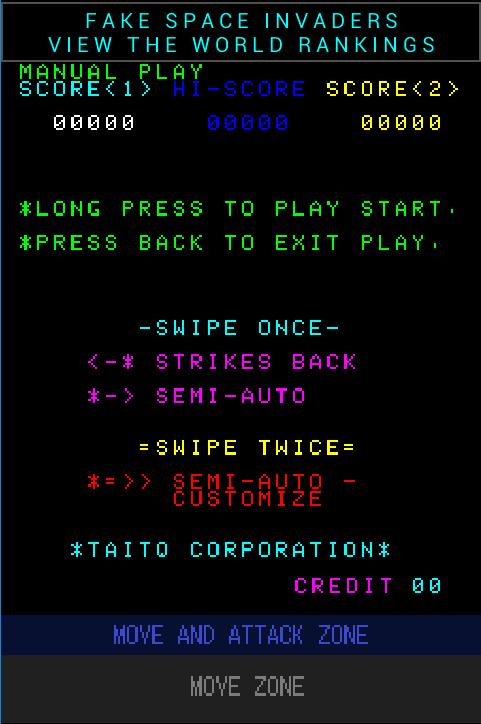 FAKE SPACE INVADERS