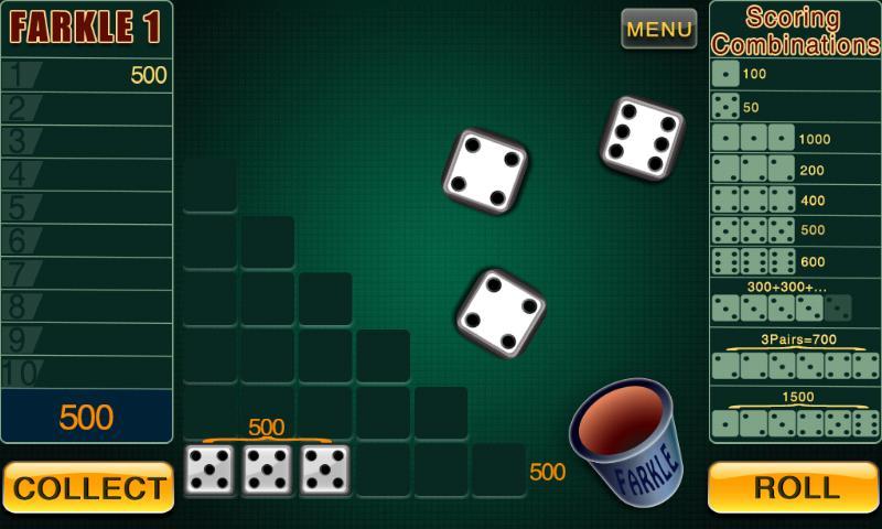 Farkle Dice 2012