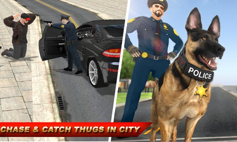 Police Dog Criminals Mission