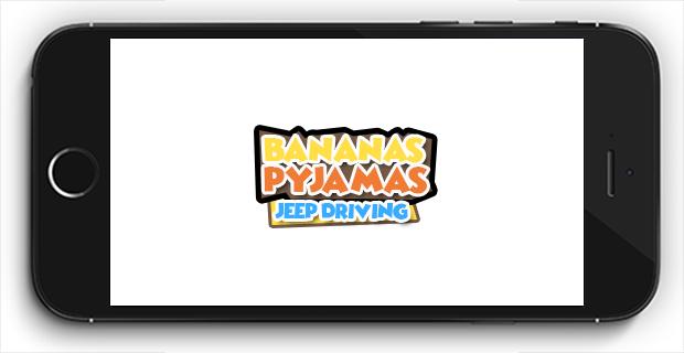 Banana At Pyjama jeep driving