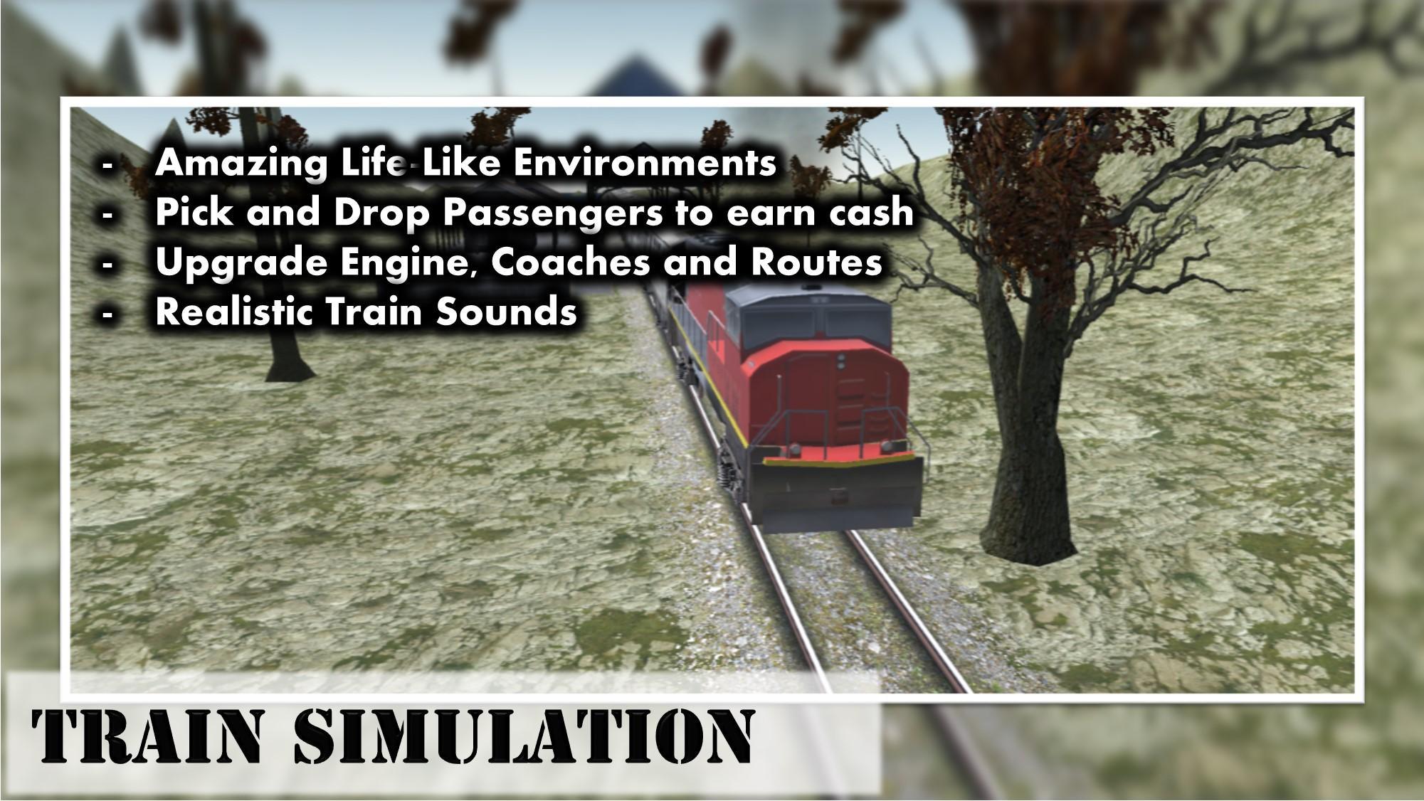 Train Simulator Bullet  3D 2018