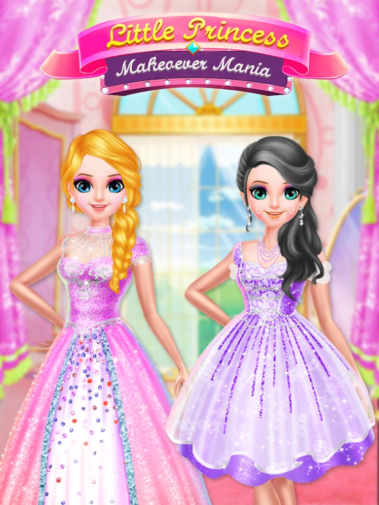Little Princess Makeover: Pink Princess Girls Game