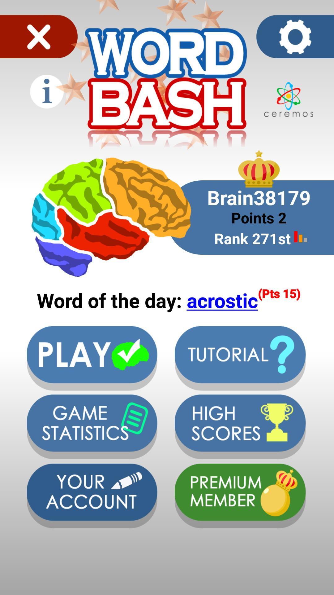 Word Bash: Brain Game