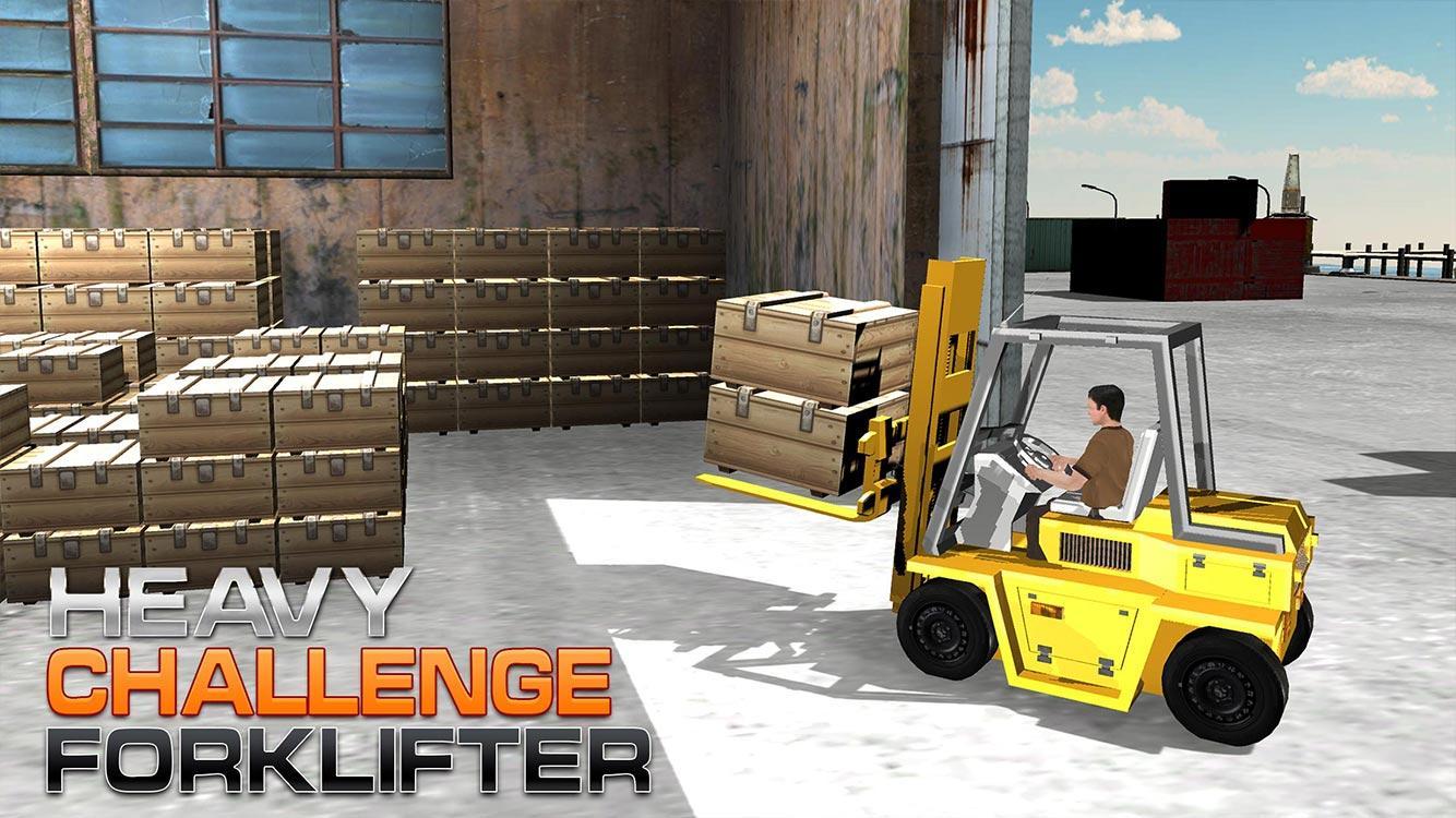 Cargo Forklift Challenge 3D