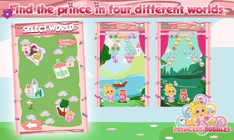 Bubble Shooter Princess Story