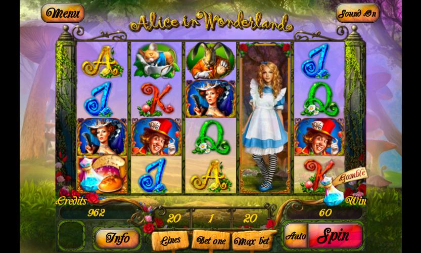 Alice In Wonderland Slot