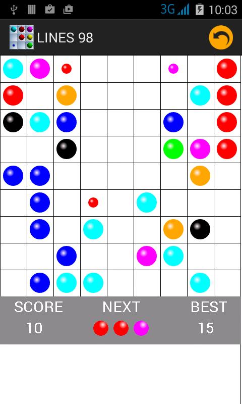Lines 98 - Best Game