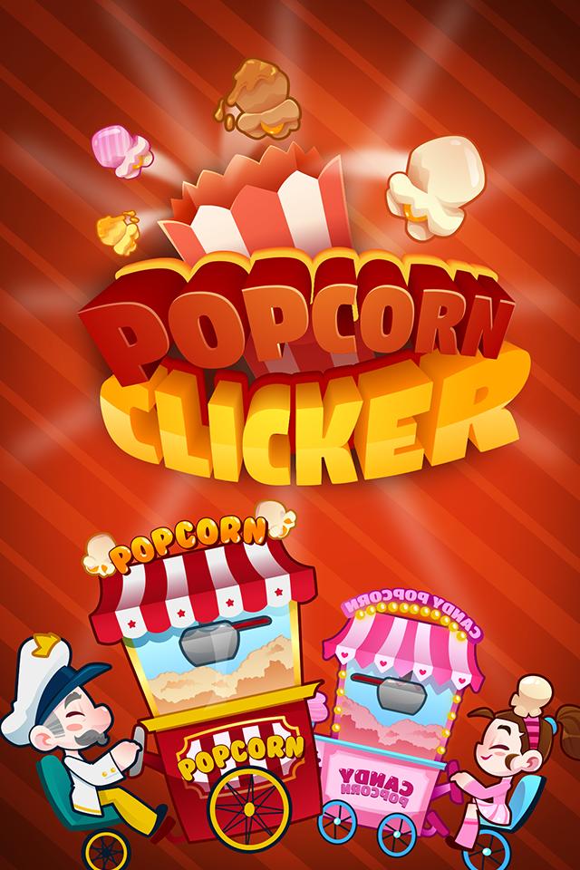 Popcorn Clicker - Popcorn Cart Clicker Game!