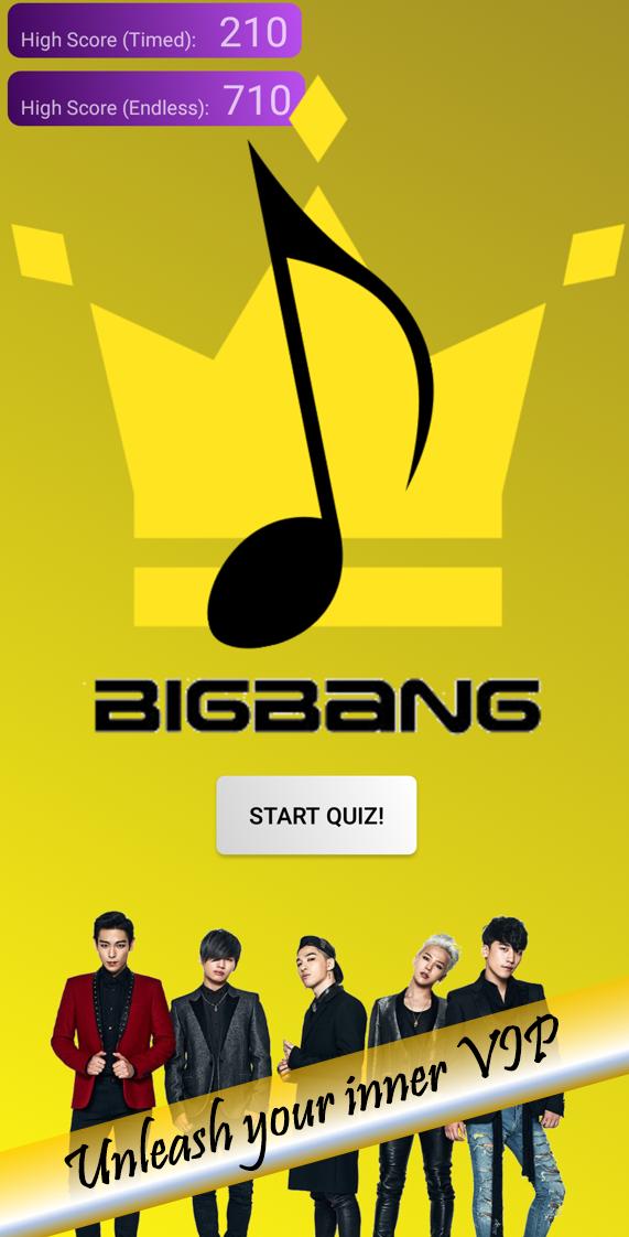 Big Bang Song Quiz